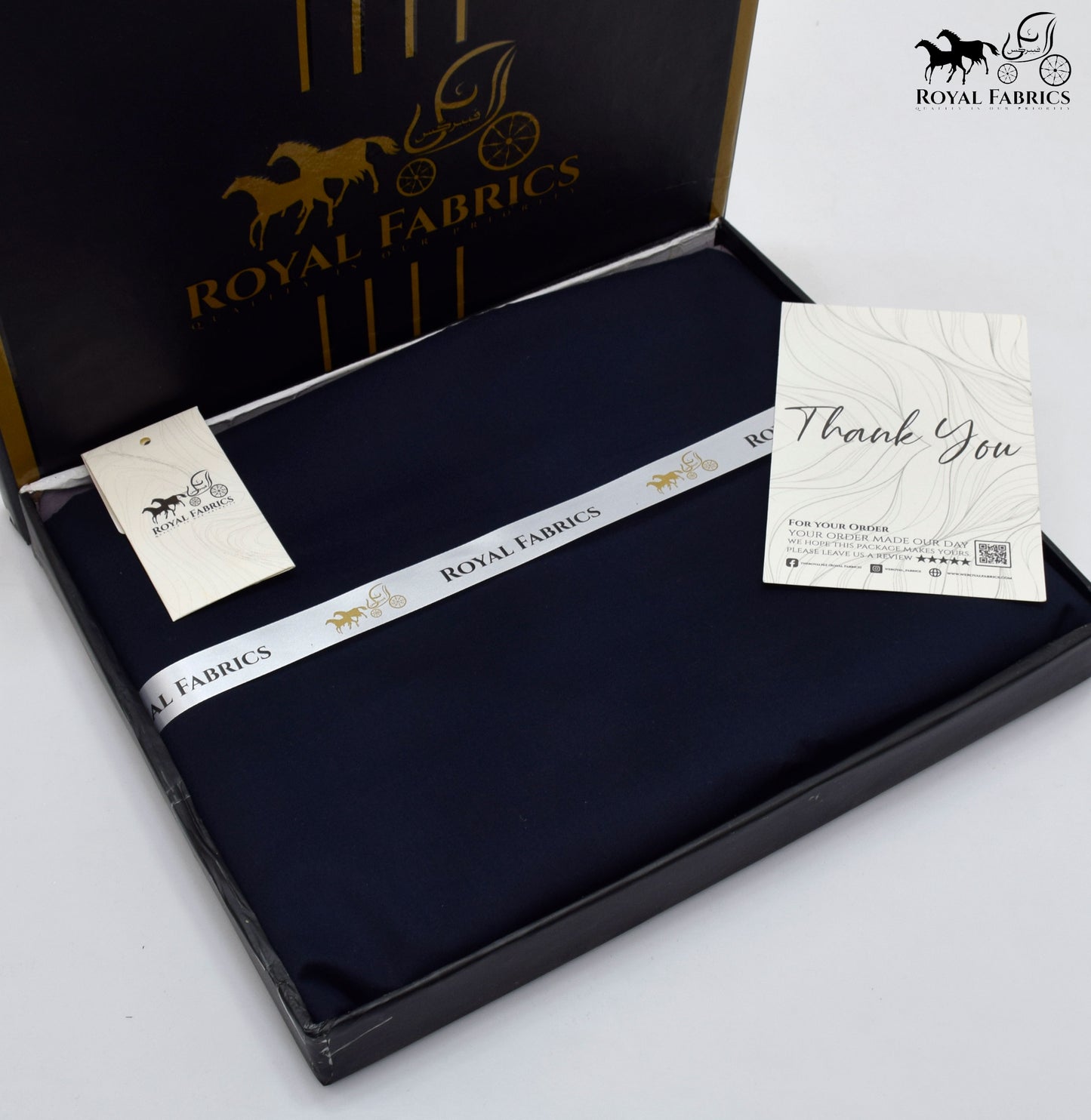 Cotton - Navy Blue