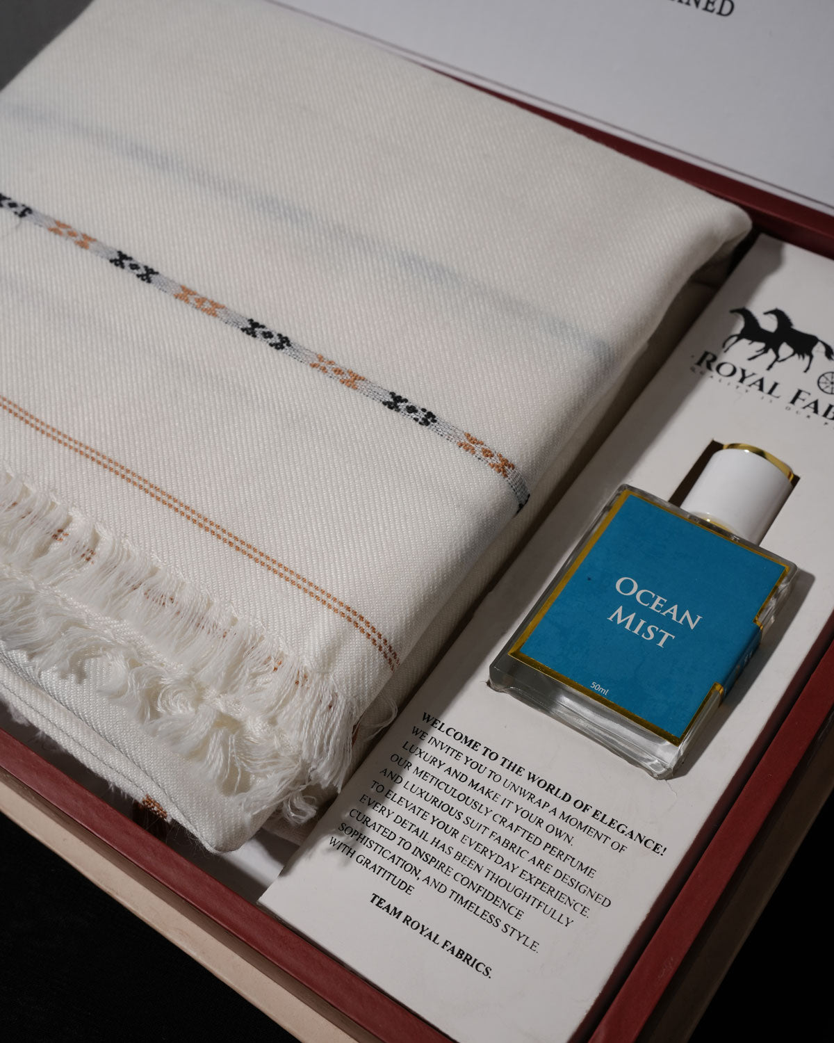 Shawl + Royal Scents