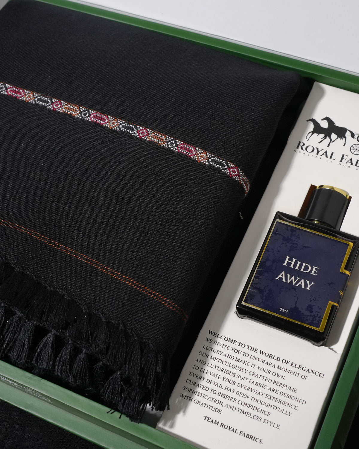 Shawl + Royal Scents